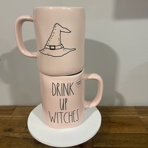 New Rae Dunn DRINK UP‎ WITCHES double sided mug!